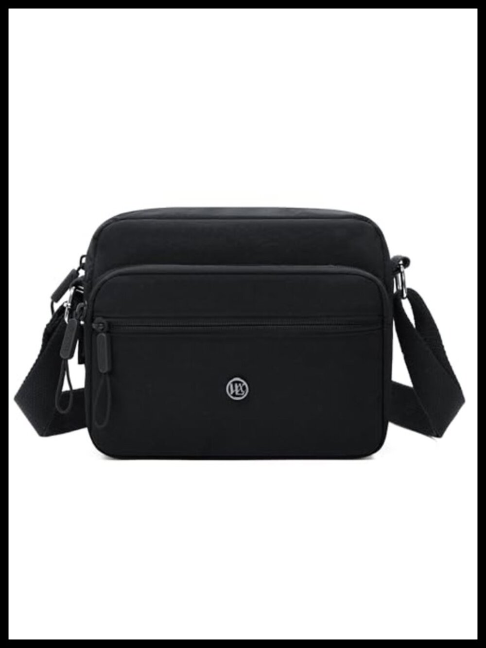 Nylon Crossbody Bag Waterproof Tote Shoulder Handbag Multiple Pockets Messenger